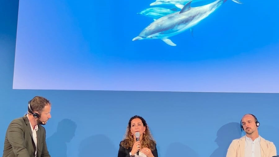 L'assessore Giulia Gambini a Nizza L'assessore Giulia Gambini a Nizza