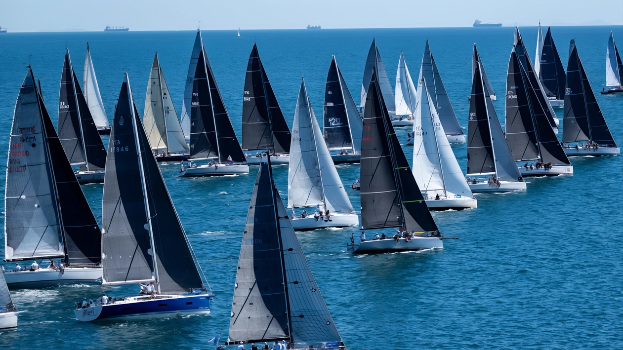 Lo spettacolo dello «151 Miglia-Trofeo Cetilar 2025»,. regata di vela d’altura Lo spettacolo dello «151 Miglia-Trofeo Cetilar 2025»,. regata di vela d’altura