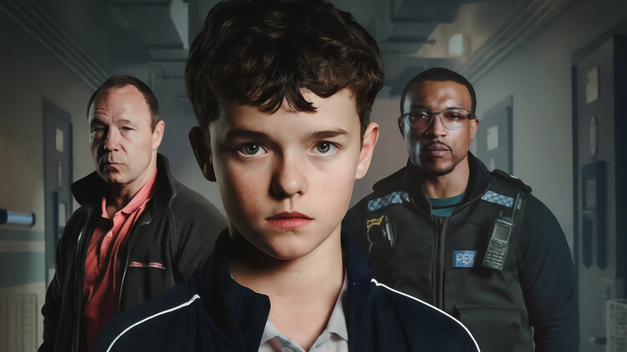 Alcuni dei. protagonisti della serie tv Adolescence trasmessa da Netflix