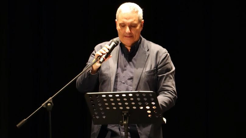 Maurizio De Giovanni. in una foto di. Gabriele Baroncelli