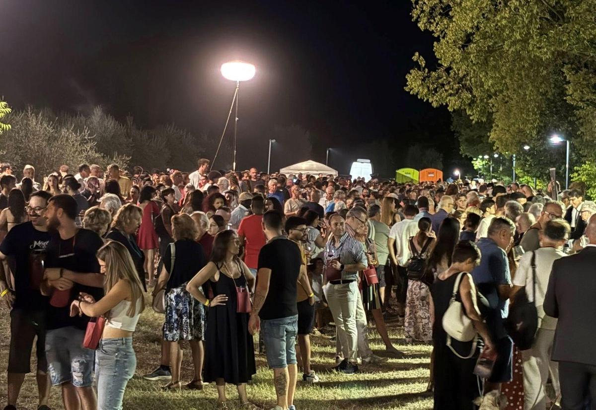 8217calici di stelle8217 record in 4mila alla serata