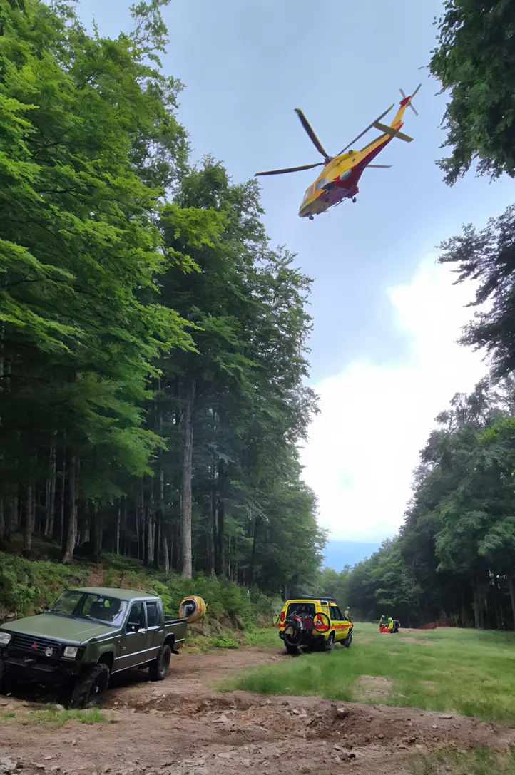 Cade lungo la Direttissima. Paura all’Amiata Bike Fest. Gravi ferite per un 43enne