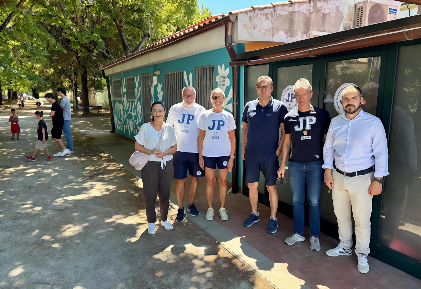 Lo sport per cancellare il degrado. La rinascita della casina del parco Lo sport per cancellare il degrado. La rinascita della casina del parco