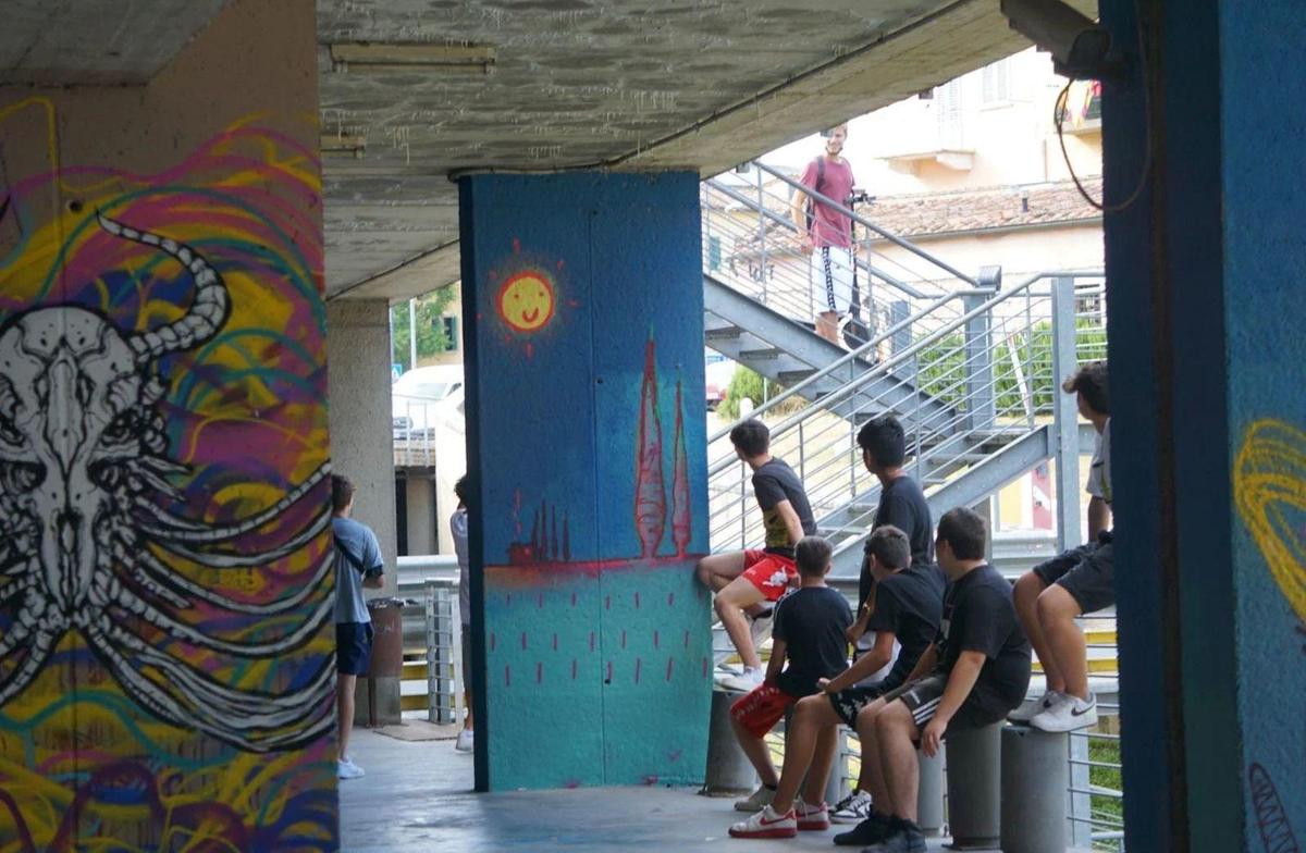 stazione degli autobus nuovi atti vandalici