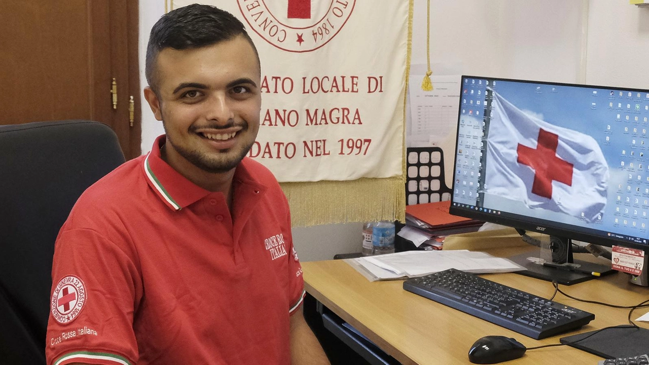 Marcello Lo Presti, da poco eletto presidente della Cri di Albiano Magra Marcello Lo Presti, da poco eletto presidente della Cri di Albiano Magra
