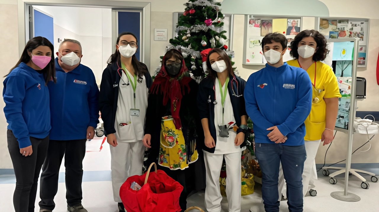 La Befana in pediatria è stata una delle attività realizzate dai volontari dell’Avis La Befana in pediatria è stata una delle attività realizzate dai volontari dell’Avis