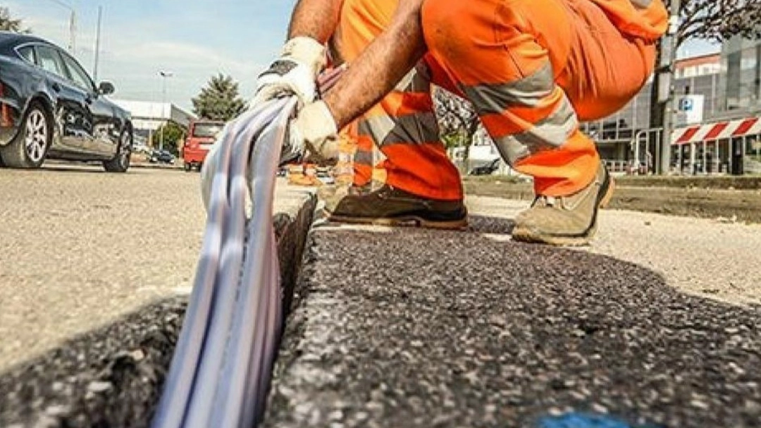 Lavori (foto di repertorio).