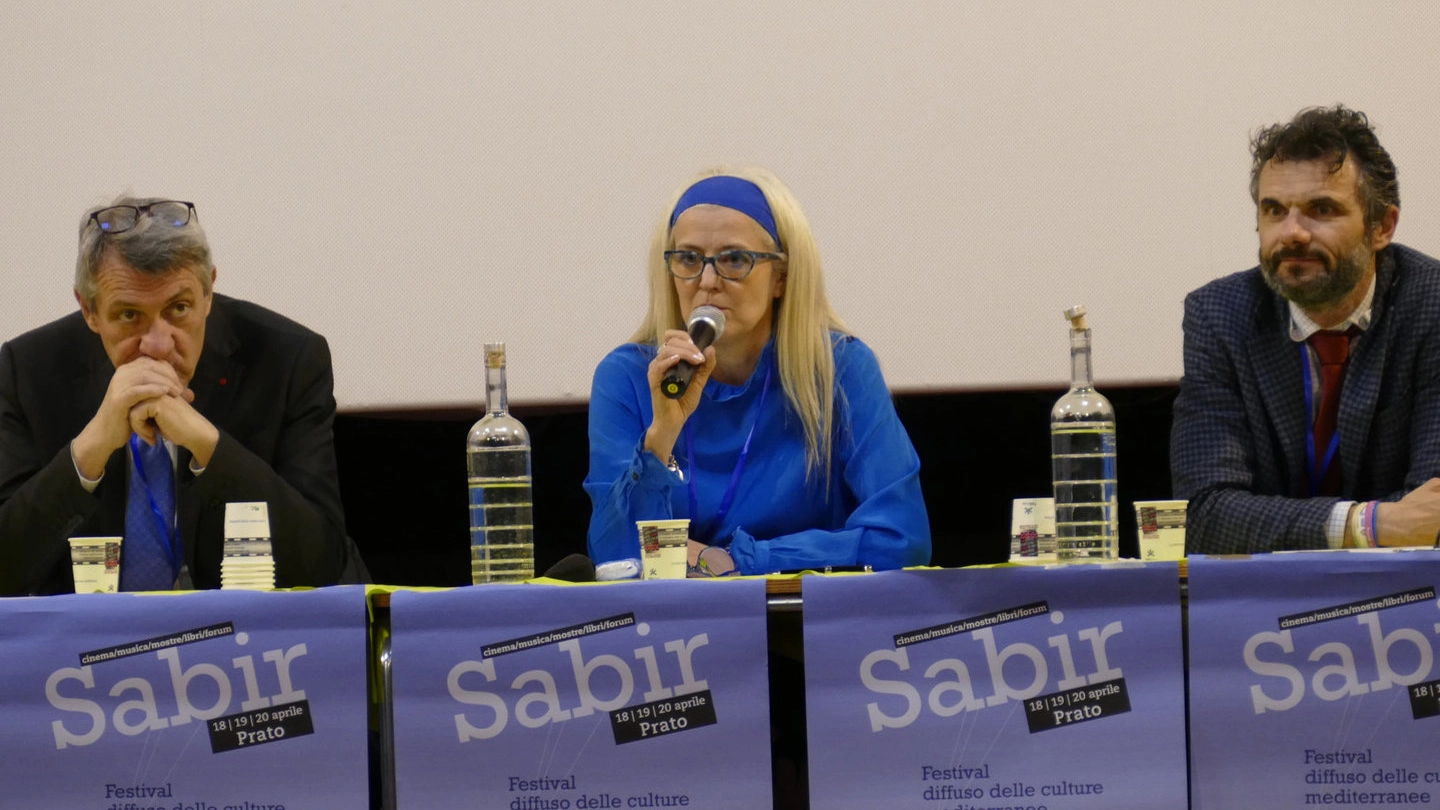 Maurizio Landini, Laura Zanfrini (Ismu) e il sindaco Matteo Biffoni