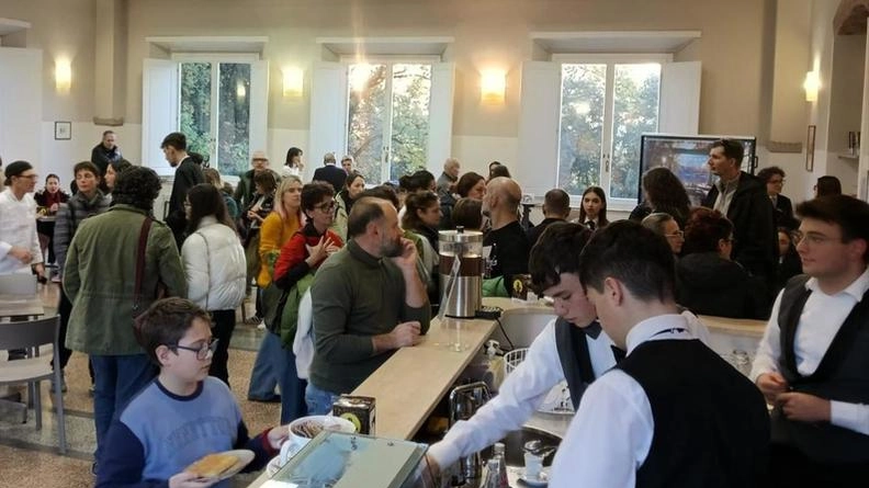 Un momento dell’open day Un momento dell’open day