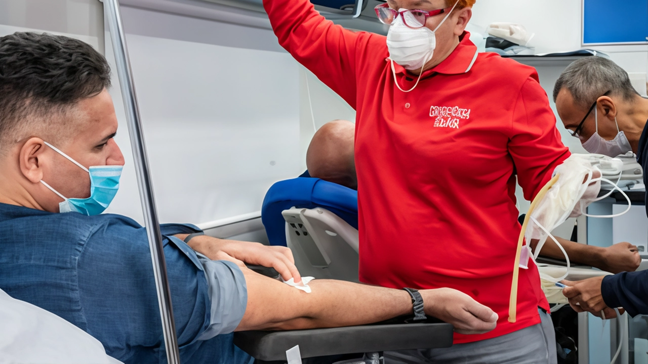 La "Festa del Donatore" dell'Avis Comunale di Arezzo celebra e premia i generosi donatori di sangue, plasma e multicomponent, evidenziando l'aumento delle donazioni e la partecipazione dei giovani. La "Festa del Donatore" dell'Avis Comunale di Arezzo celebra e premia i generosi donatori di sangue, plasma e multicomponent, evidenziando l'aumento delle donazioni e la partecipazione dei giovani.