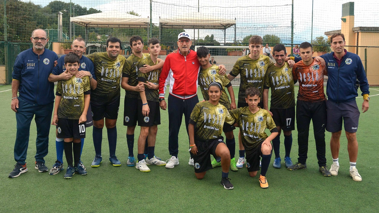 Il progetto del Calcio Champagne, la formazione dell’Olmoponte Santa Firmina Il progetto del Calcio Champagne, la formazione dell’Olmoponte Santa Firmina