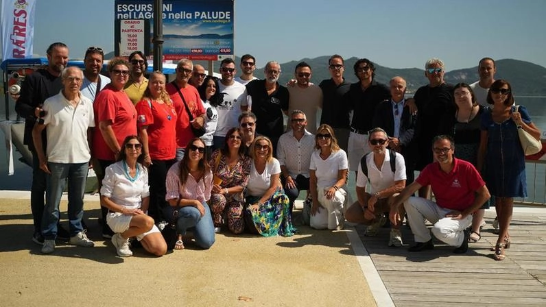 Gli organizzatori della partita «Un calcio alla Sla» in programma domenica Gli organizzatori della partita «Un calcio alla Sla» in programma domenica
