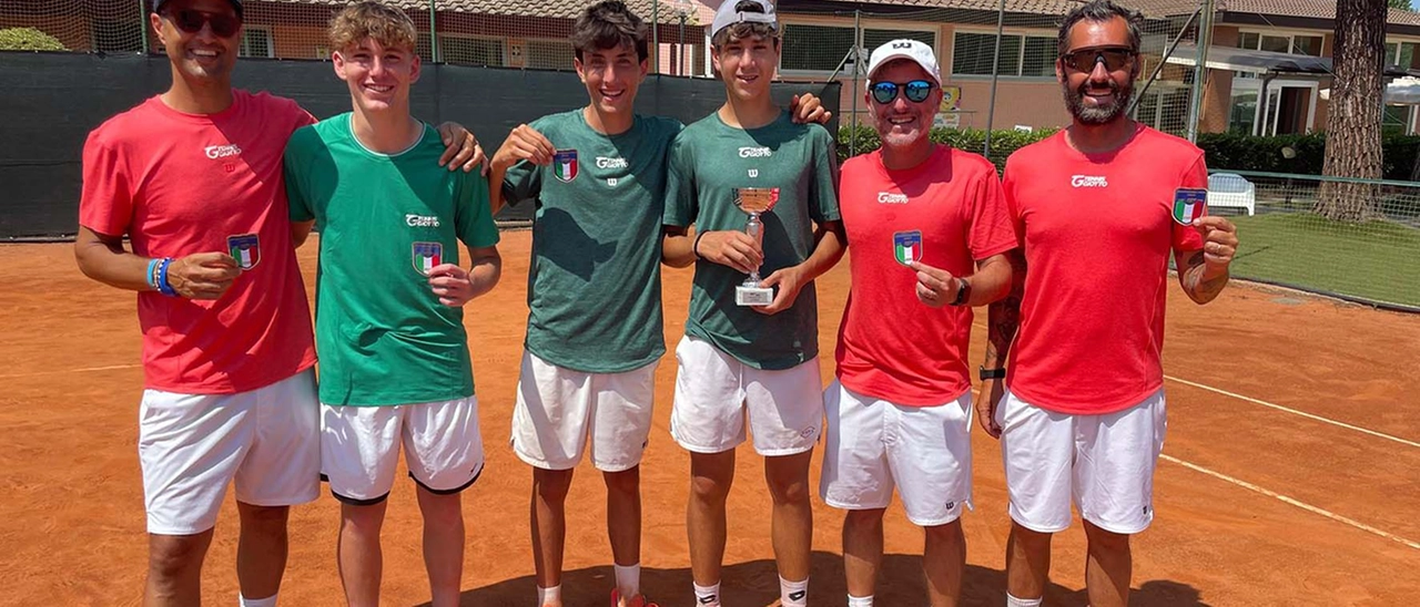 Il Tennis Giotto vince il campionato toscano a squadre nell’Under18 maschile