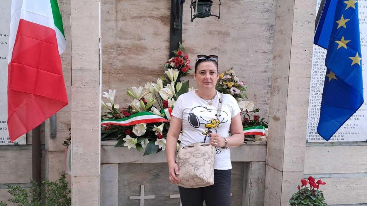 La zona dei Caduti al cimitero di. Torre del Lago rimassa a nuovo La zona dei Caduti al cimitero di. Torre del Lago rimassa a nuovo