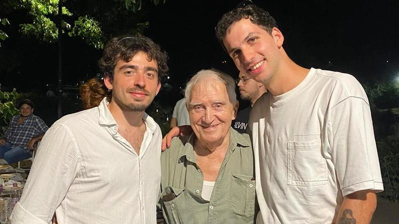 L’attore Sergio Forconi con i registi Tommaso Mariotti e Michele Benincasa L’attore Sergio Forconi con i registi Tommaso Mariotti e Michele Benincasa