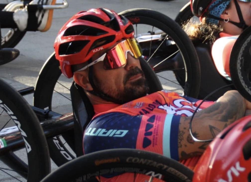 christian giagnoni trionfa al giro d italia handibike due vittorie e un secondo posto