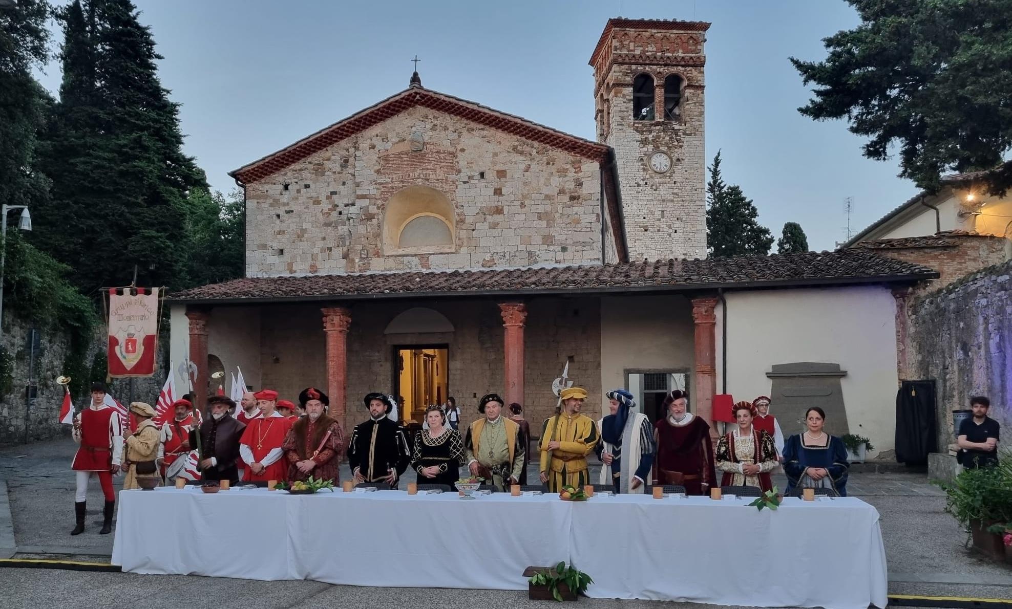 Montemurlo va indietro nel tempo. Cena rinascimentale e Corteggio Montemurlo va indietro nel tempo. Cena rinascimentale e Corteggio