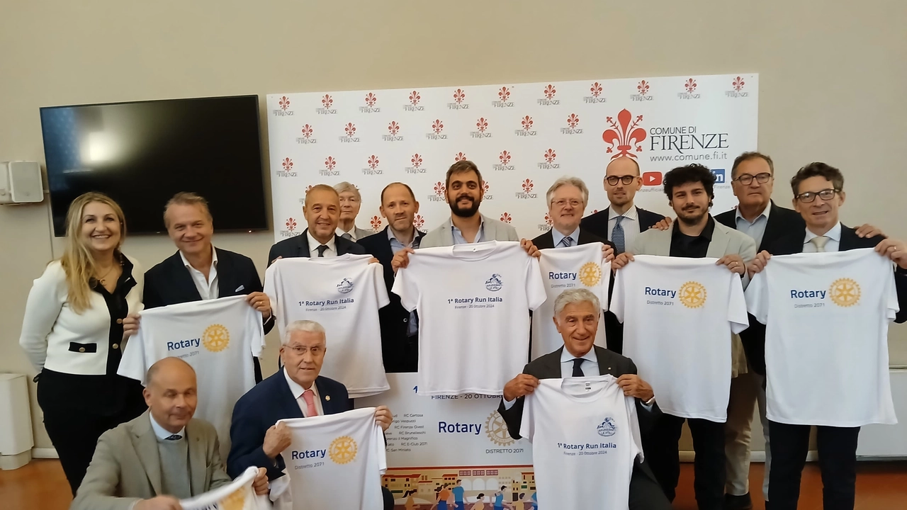 La presentazione della Rotary Run La presentazione della Rotary Run