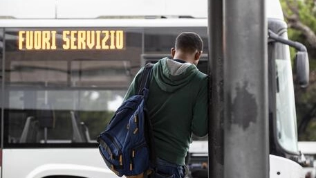 Sciopero degli autobus lunedì 9 settembre (Foto Ansa) Sciopero degli autobus lunedì 9 settembre (Foto Ansa)