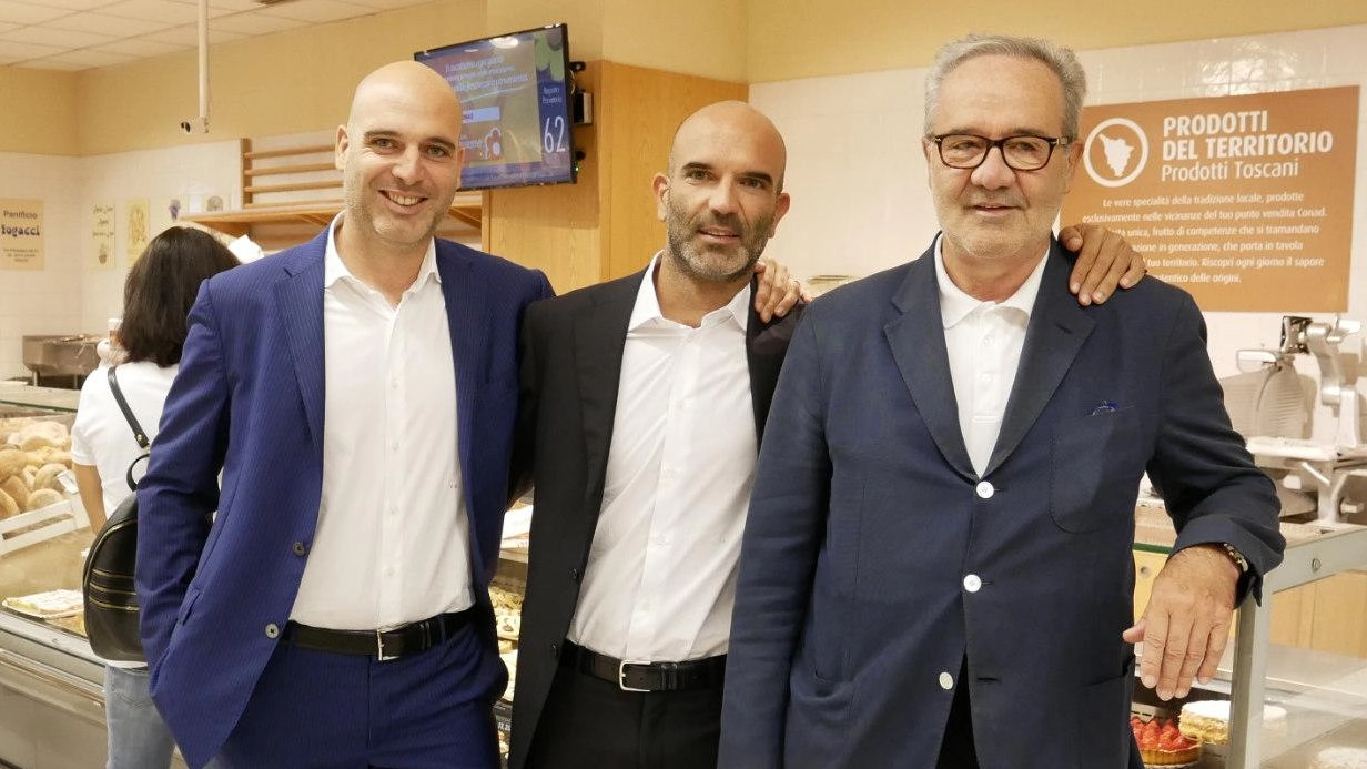 Da sinistra, Fabio, Tommaso e Paolo Signorini Da sinistra, Fabio, Tommaso e Paolo Signorini