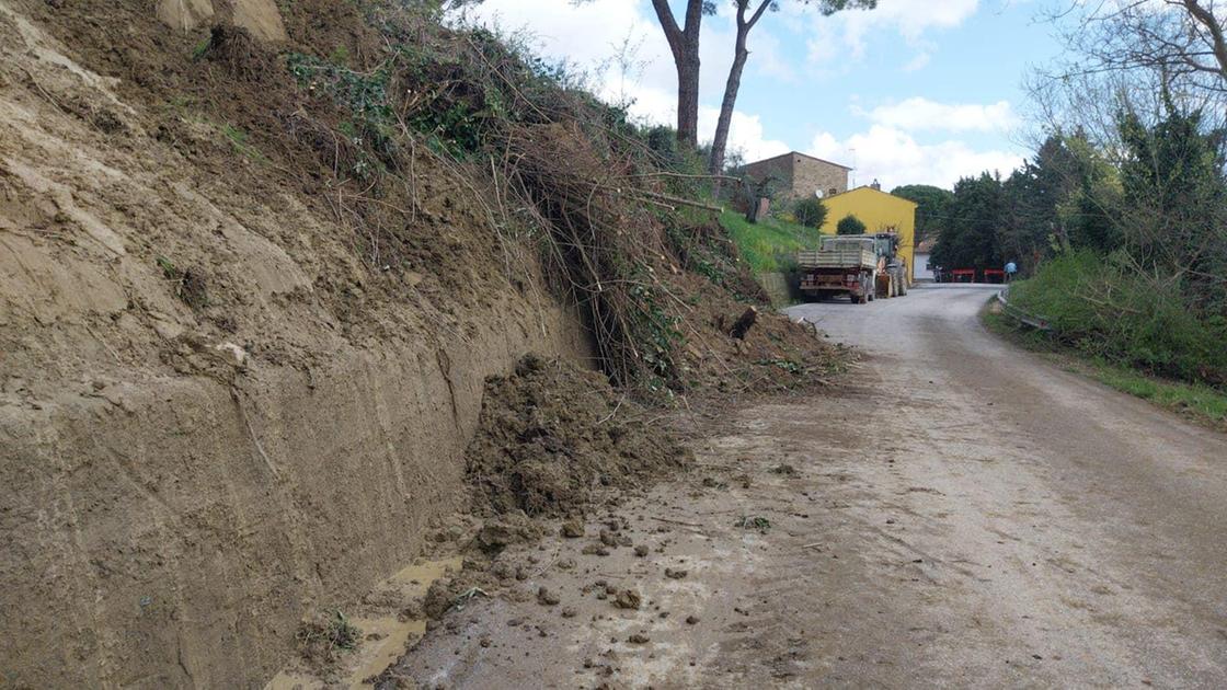 acqua e fango ancora criticità sparse in valdera 