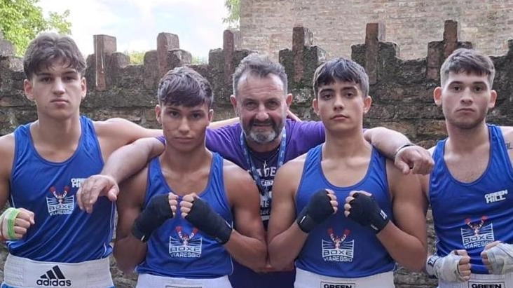 Boxe. Quattro pugili in evidenza sotto l’effige di Burlamacco