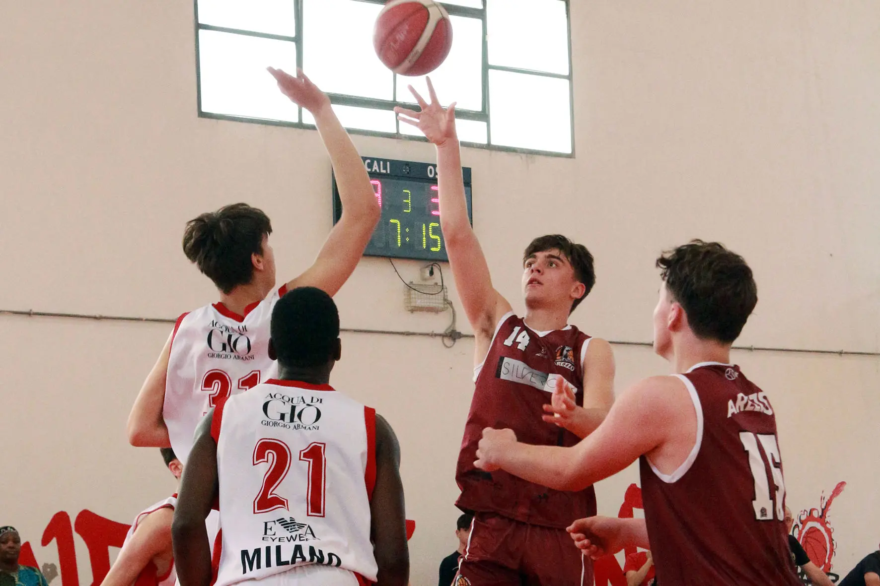 Sabato al Palasport Estra prima amichevole per la Scuola Basket Arezzo