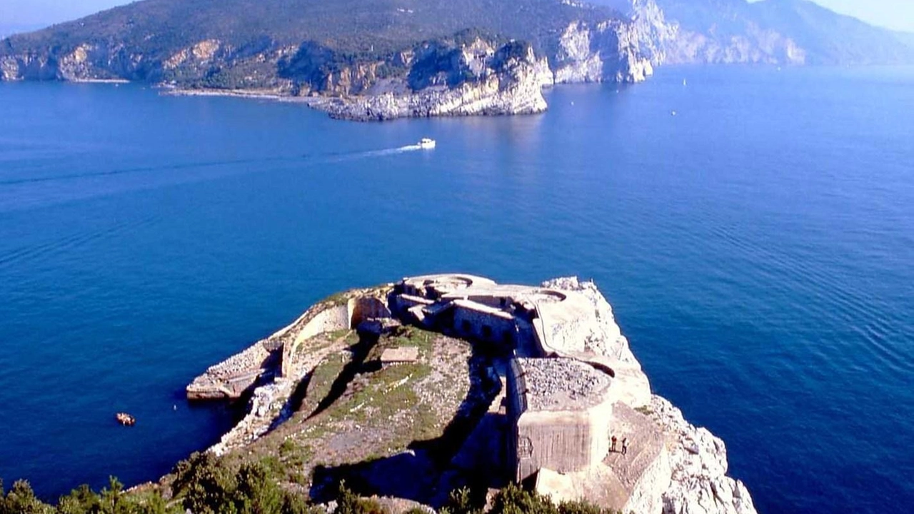 Una vista dell’Isola Palmaria (foto d’archivio) Una vista dell’Isola Palmaria (foto d’archivio)