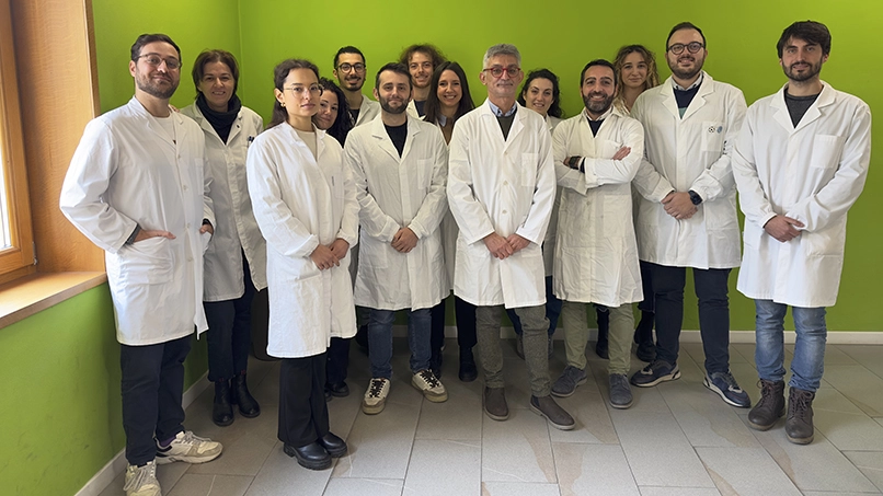 Foto di gruppo per l'équipe Foto di gruppo per l'équipe