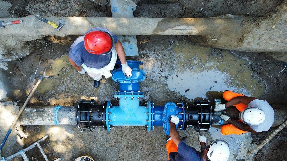 acquedotto i lavori ora stop alle perdite