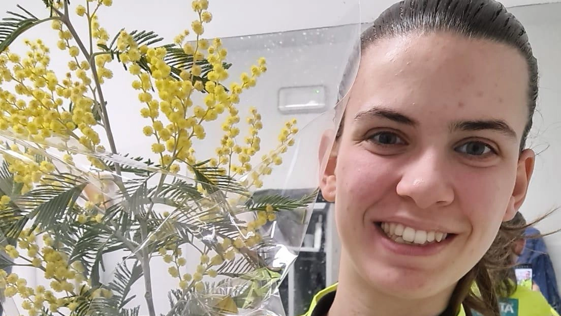 Giorgia Meacci, 17 anni, studentessa del liceo classico Petrarca in una classe Rondine