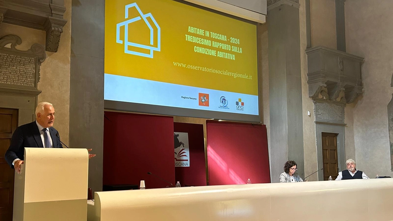 La presentazione del rapporto "Abitare in Toscana" La presentazione del rapporto "Abitare in Toscana"