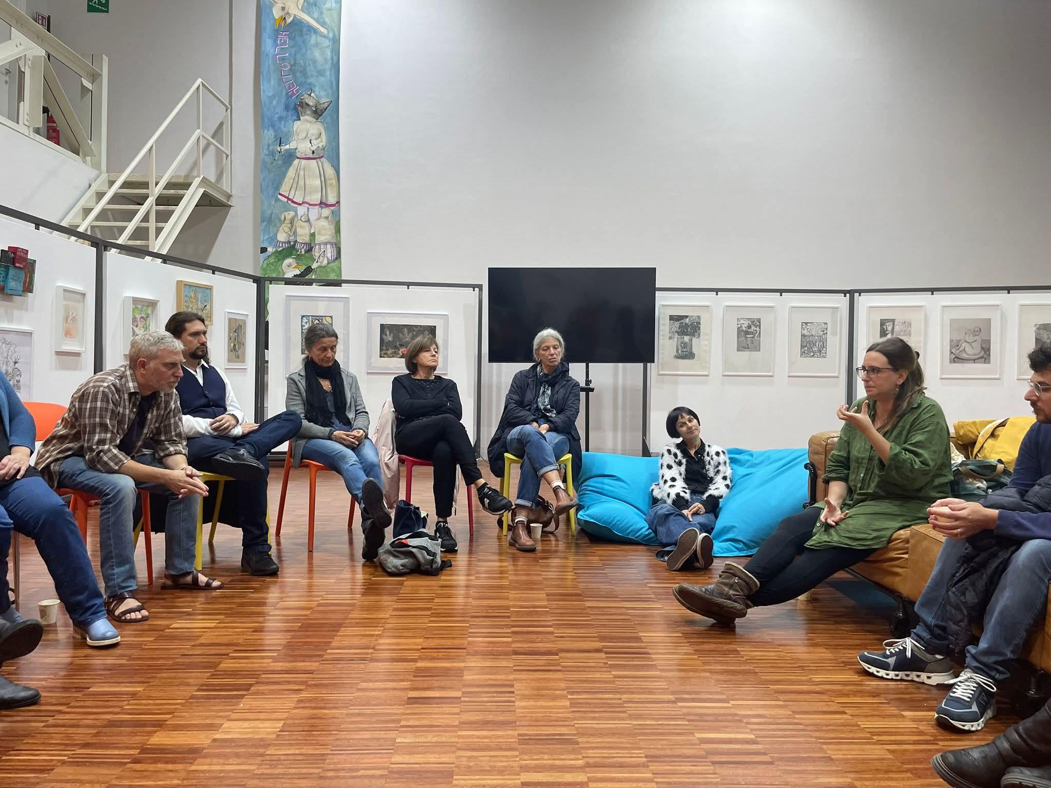 Voce ed espressività, workshop nel giardino dei Cappuccini