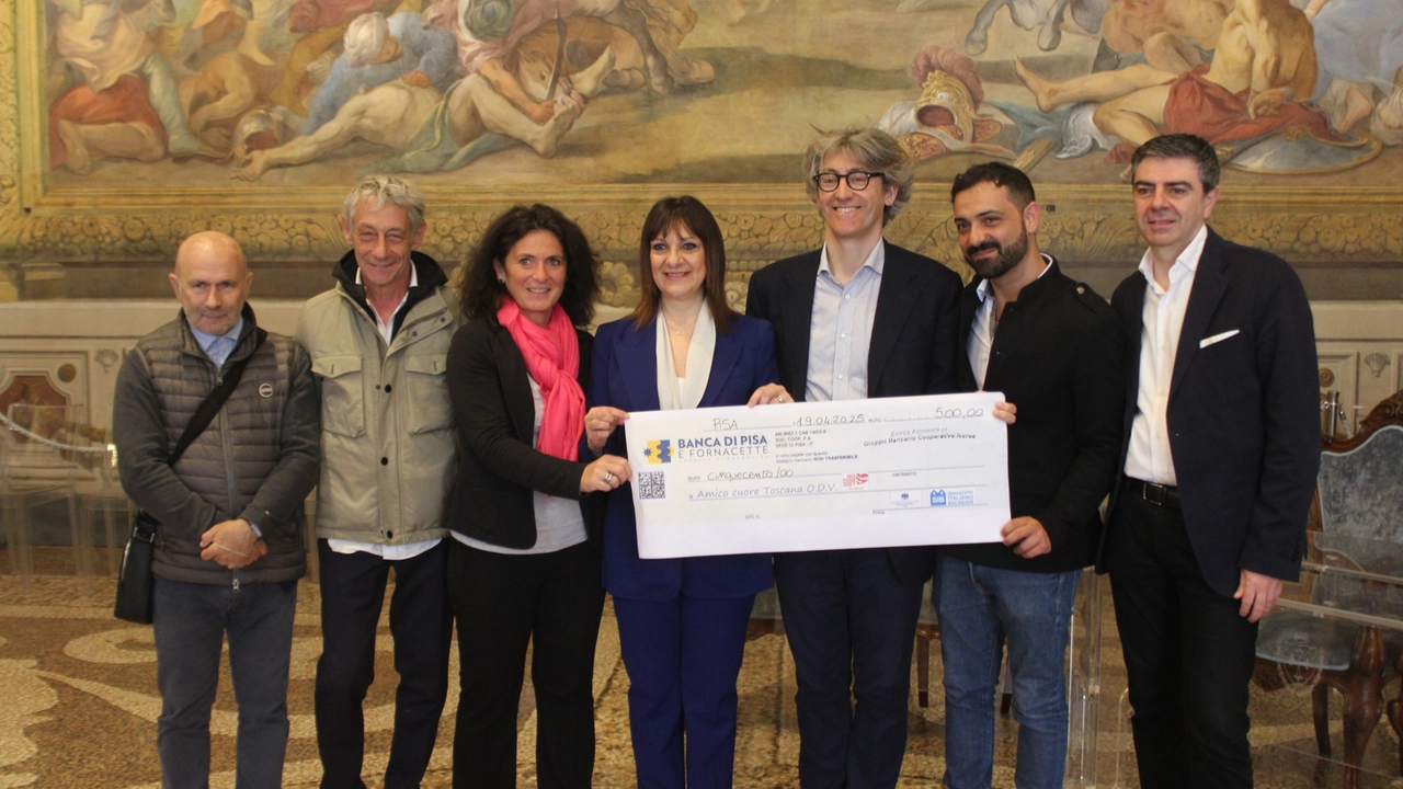 La donazione di Sib ad Amico Cuore La donazione di Sib ad Amico Cuore