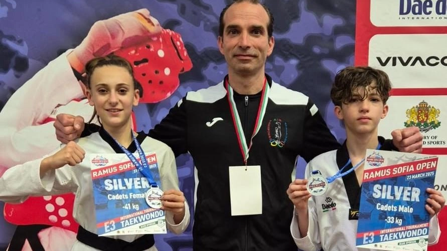 Asd Taekwondo Attitude conquista due argenti al Ramus Sofia Open 2025