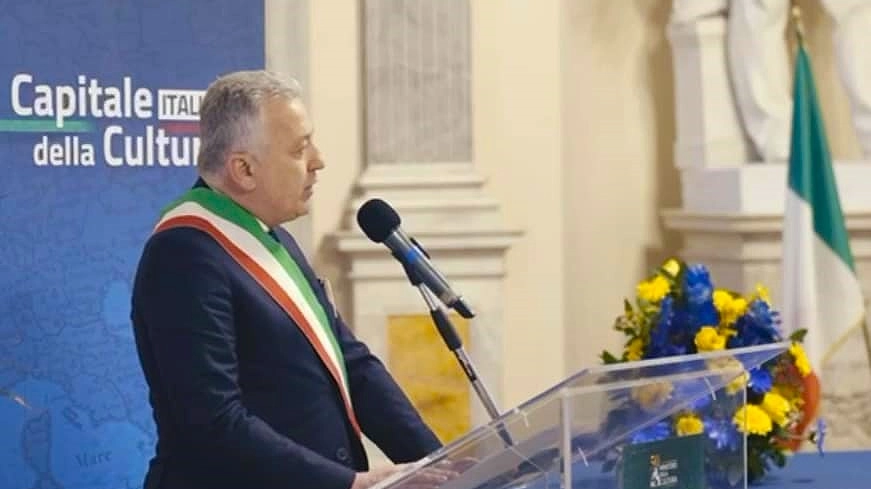 Il sindaco Pierluigi Peracchini durante l'audizione a Roma Il sindaco Pierluigi Peracchini durante l'audizione a Roma