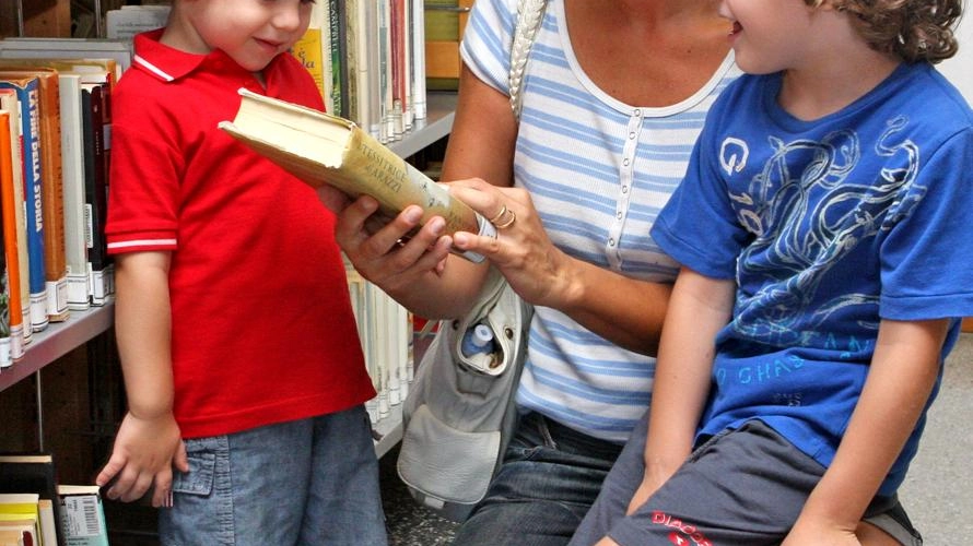 L’interno di una biblioteca in una immagine di archivio: quella. di Arcola, intitolata a Rina Pellegri, è affiancata dalla Mondoteca, struttura che contiene la sezione bambini e la ludoteca, istituita nel 2002 L’interno di una biblioteca in una immagine di archivio: quella. di Arcola, intitolata a Rina Pellegri, è affiancata dalla Mondoteca, struttura che contiene la sezione bambini e la ludoteca, istituita nel 2002