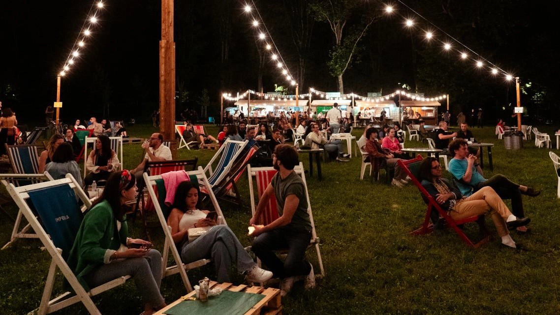 L’arena estiva nel parco della Tinaia L’arena estiva nel parco della Tinaia