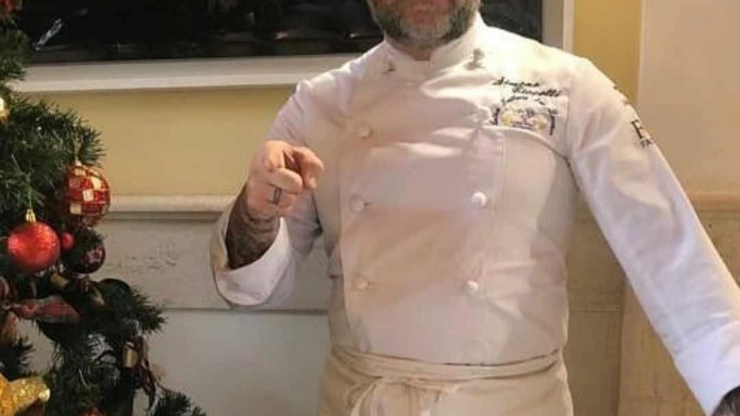 Lo chef Simone Ciccotti Lo chef Simone Ciccotti