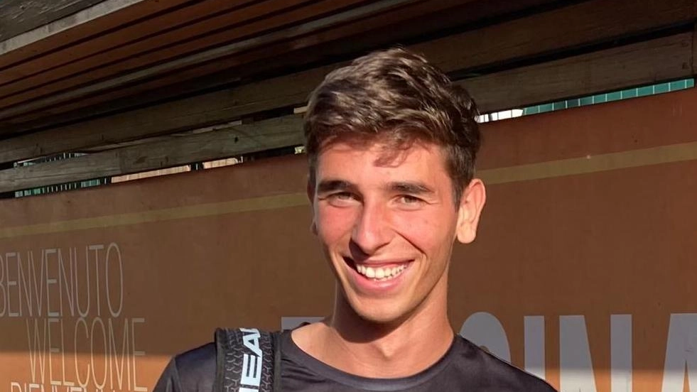 Matteo Gigante, da Sinalunga agli Open d’Australia. L’atleta si è fatto onore pur cedendo al forte Humbert