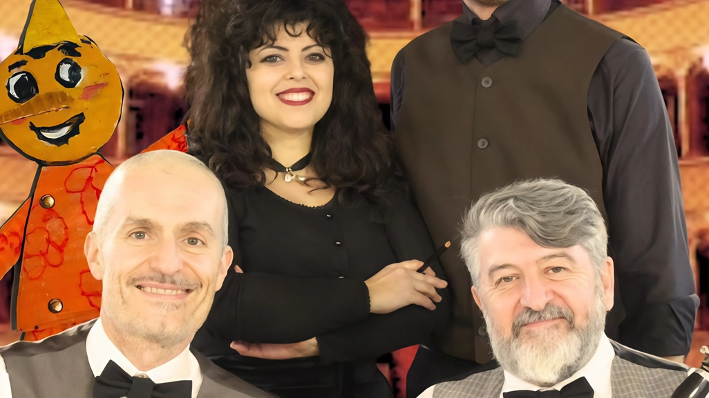 Dall’alto in senso orario: Dominga Tammone, Giacomo Moscato, Giovanni Lanzini e Fabio Montomoli. Protagonisti anche Iannitti Piromallo e. Gammanossi