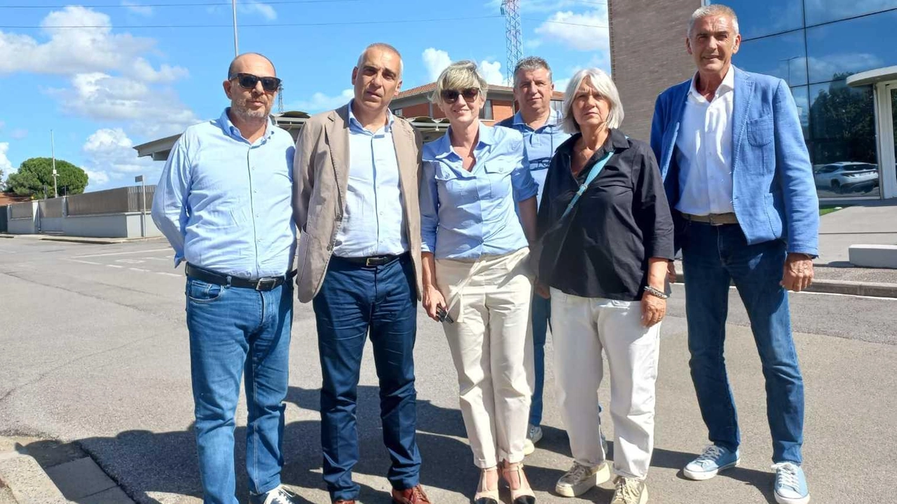 Da sinistra Mini, Petrucci, Boldrini, Pieracci, Pratesi e Castellani