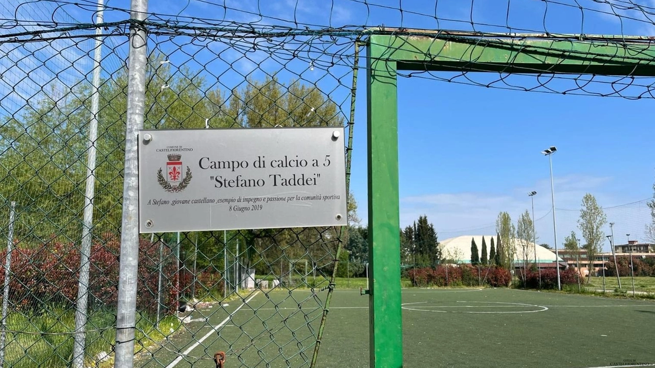 Una foto della porta d’ingresso del centro sportivo: la novità è stata annunciata dal Comune in questi giorni