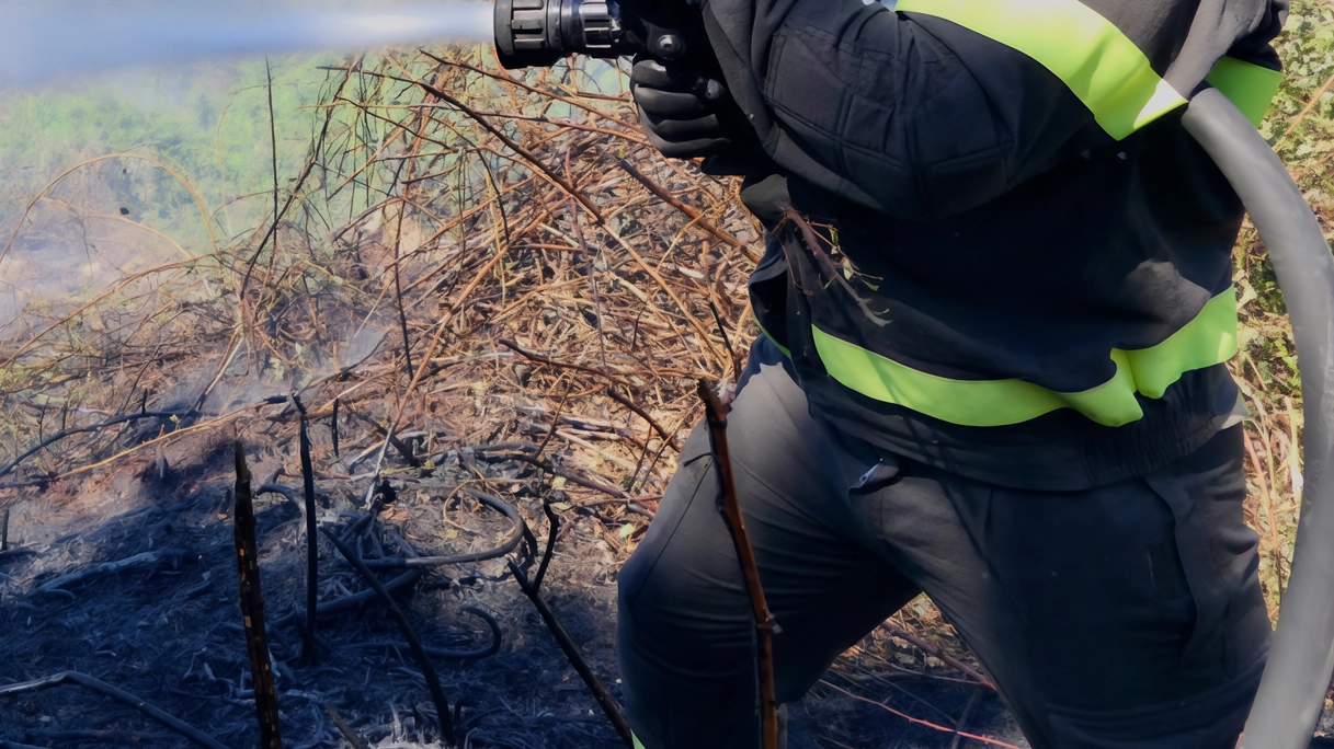 In mattinata i primi incendi, l’allarme è ripartito nel corso della sera. Indagini sulle cause. Elicottero in azione. Fumo visibile in tutta la Piana.