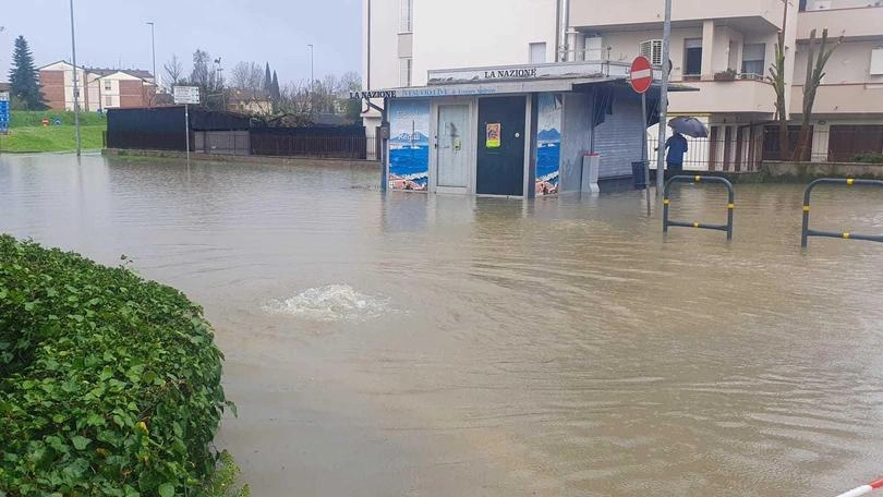 La lotta self-service contro l’allagamento: i sacchi di sabbia messi a protezione la sera prima dai residenti. Il parrucchiere di piazza Buontalenti: "Ho preso l’iniziativa e con un nastro ho chiuso io la strada al traffico". La lotta self-service contro l’allagamento: i sacchi di sabbia messi a protezione la sera prima dai residenti. Il parrucchiere di piazza Buontalenti: "Ho preso l’iniziativa e con un nastro ho chiuso io la strada al traffico".