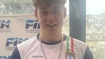 Duccini, vincitore. dei 1.500 stile libero Duccini, vincitore. dei 1.500 stile libero