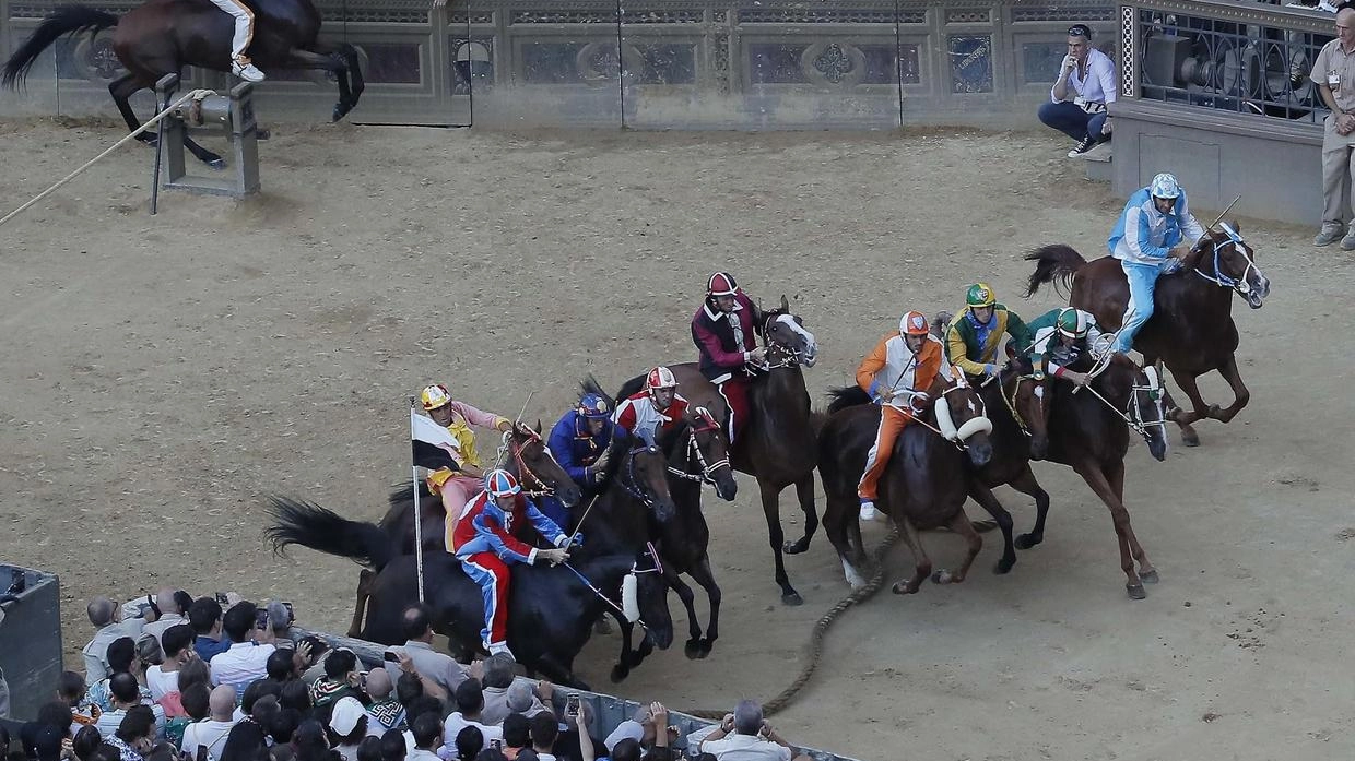 La mossa del Palio di luglio, finita al centro delle polemiche La mossa del Palio di luglio, finita al centro delle polemiche
