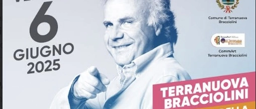 Torna il “Giugno Terranuovese” e apre con il concert-show di Jerry Calà
