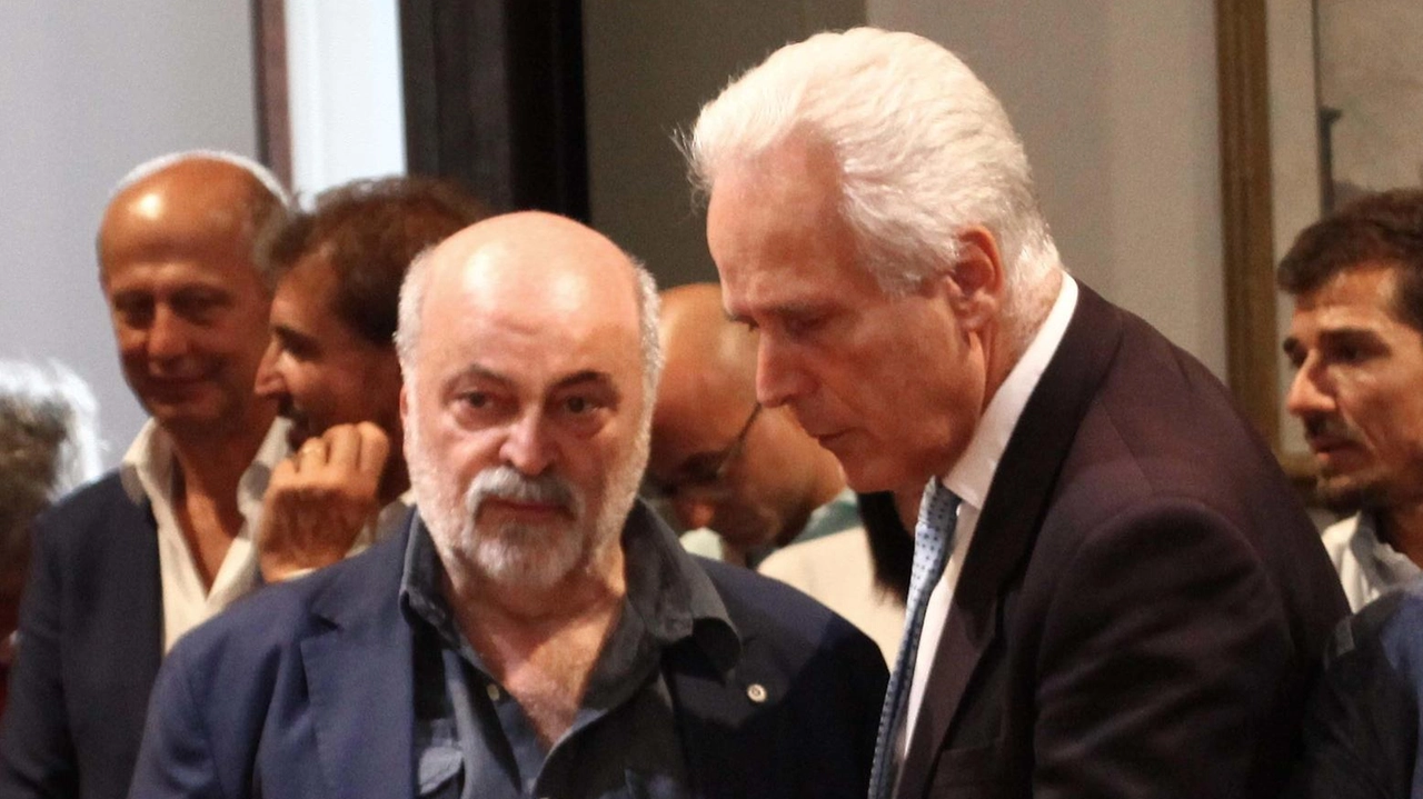 Graziano Cioni e il governatore Eugenio Giani Graziano Cioni e il governatore Eugenio Giani
