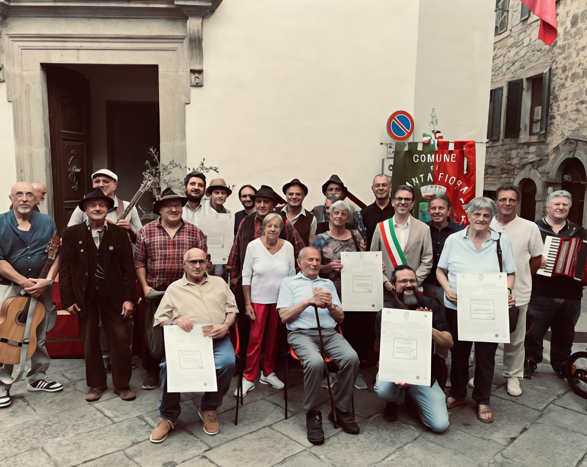 cerimonia di premiazione in piazza 8217provisino d8217argento8217 per cinque ecco chi ha dato lustro al paese